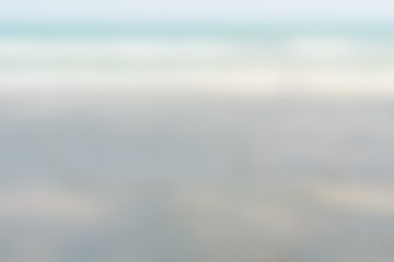 Obraz premium Abstract blurred sea landscape. Copy space.