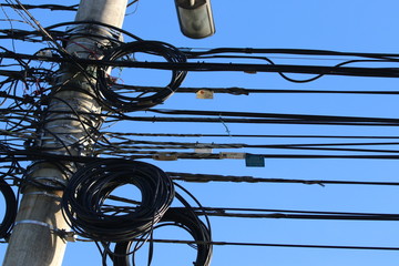 interrupción de cables 