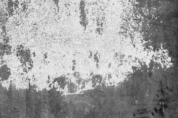 Obraz premium Texture of a metal wall with cracks and scratches which can be used as a background