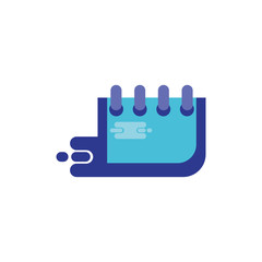 Isolated calendar icon vector design