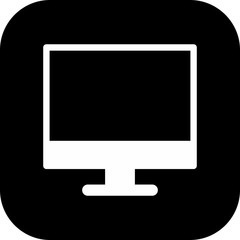  LED icon isolated on background