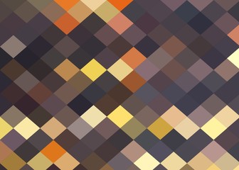 color geometric block pattern background polygonal style ,LED light color dot style graphic ,  paint like illustration background of spiral fractal geometric modern