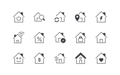 Home Icons Set