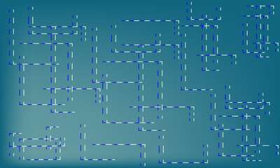 Abstract geometric gray blue background, business technology concept.