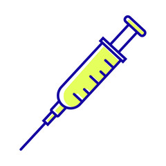 Injection icon vector symbol