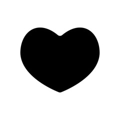 Heart icon vector