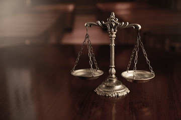 Scale – symbol of law and justice.