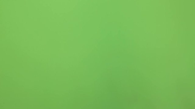 Abusive gesture fuck on chromakey