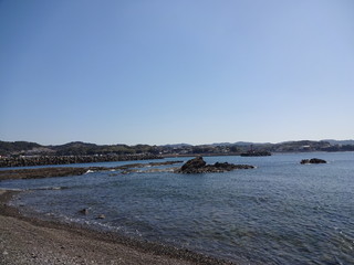 Shirahama Coast in Wakayama, Japan