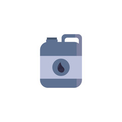 Isolated oil industry jerrycan vector design