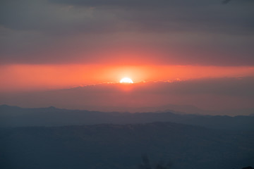 Red sunset