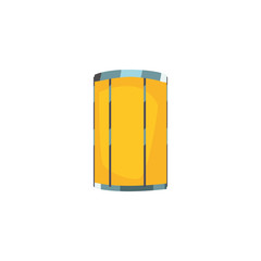 Isolated drum instrument vector design