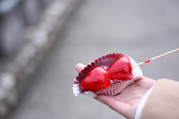 いちご飴