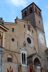 Chiesa nel centro di Lodi - Italia
