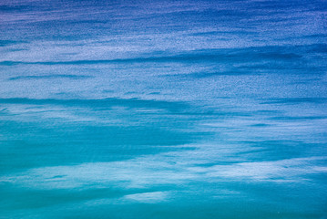 Surface of Tyrrhenian Sea on Sicily Island, view near Castellammare del Golfo town, Italy