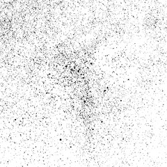 Black Grainy Texture Isolated On White Square Background. Dust Overlay. Dark Noise Granules. Digitally Generated Image. Vector Design Elements, Illustration, Eps 10.