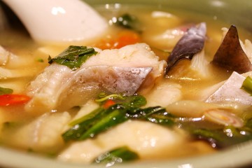 soup with seafood