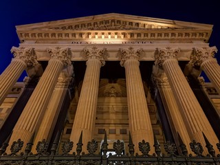 Palais de Justice de Nimes, Gard, France