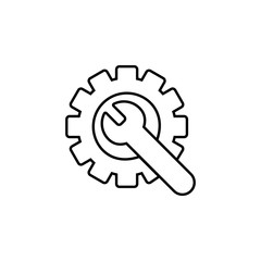 technical support icon. Element of seo and development icon with name for mobile concept and web apps. Detailed technical support icon can be used for web and mobile on white background