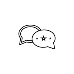 responsive feedback icon. Element of seo and development icon with name for mobile concept and web apps. Detailed responsive feedback icon can be used for web and mobile on white background