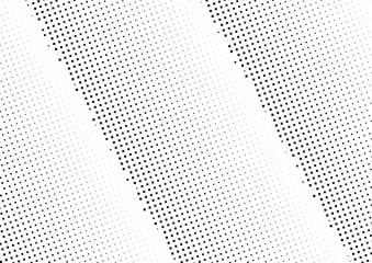 Abstract halftone dotted background. Monochrome pattern with square.  Vector modern pop art texture for posters, sites, cover, business cards, postcards, grunge art, labels layout, stickers.