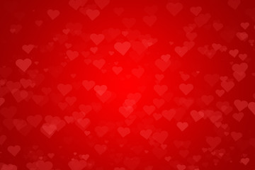 Hearts as background. Valentines day background.