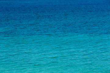 Blue sea water background