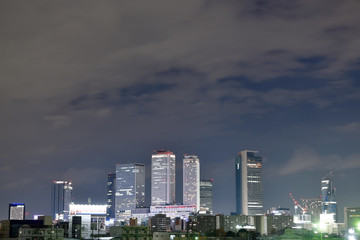 Fototapeta na wymiar 都会の夜景