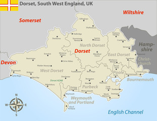Dorset, South West England, UK - obrazy, fototapety, plakaty