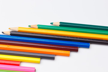 colored pencils, color gamut