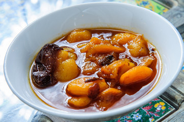 Middle eastern side dishes - Traditional food at the Middle East