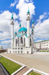 Fototapeta na wymiar Kul-Sharif Mosque in Kazan, Russia