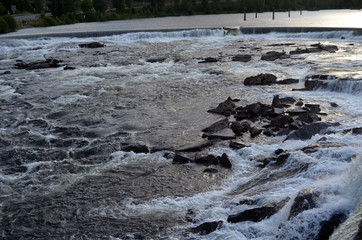 Railway travel in Norway.Views from the train. The Bergen - Oslo train. Norway