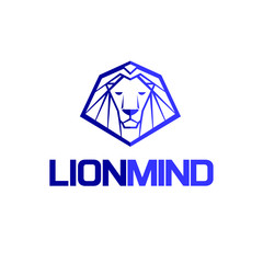 Lion logo wild animal head king wildlife predator cat strength carnivore zoo power Leo mascot safety danger strong hunting hunt leader beast roar royal Leon tiger