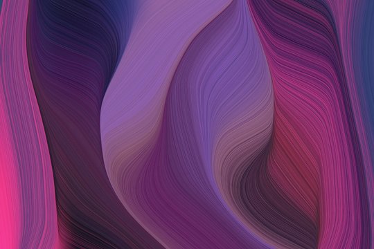 abstract flowing and fluid lines and waves wallpaper design with old mauve, mulberry  and antique fuchsia colors. art for sale. good wallpaper or canvas design