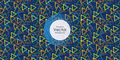 Abstract Geometric Pattern. Vector Bg for Banners, Posters and Wallpapers