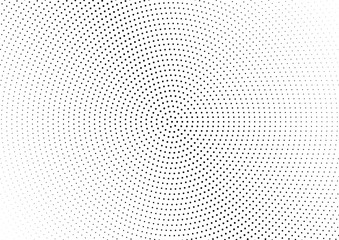 Abstract halftone dotted background. Futuristic grunge pattern, dot and circles.  Vector modern optical pop art texture for posters, sites, business cards, cover, postcards, labels, stickers layout.