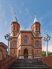 Fototapeta na wymiar Former Armenian Church of Chernivtsi, Ukraine
