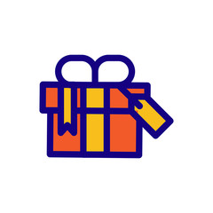 Gift Icon, Present Icons Vector Design