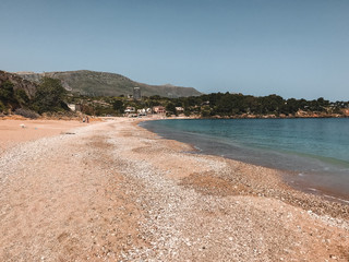 beach and sea