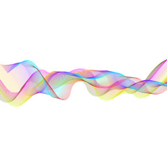 Colors Stripe Wave Micro Lines Abstract Object Pattern Background Texture  