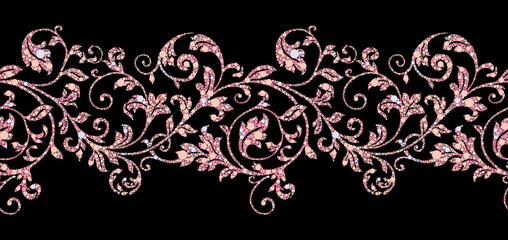 Decorative elegant luxury design.Vintage elements in baroque, rococo style.Design for cover, fabric, textile, wrapping paper .