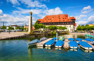 Obraz premium Konstanz, Germany, a port town on Lake Constance