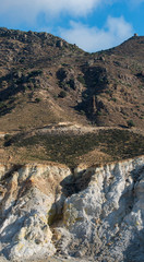 Vulkankrater Stefanos im Lakki-Tal von der Insel Nisyros Griechenland