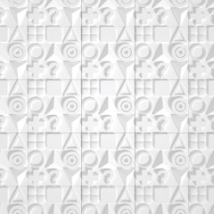 Beautiful, cheerful pattern background. 3d illustration, 3d rendering.