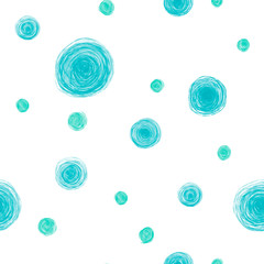 Seamless pattern with dots (circles)