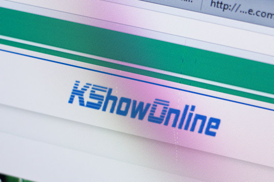 Ryazan, Russia - June 16, 2018: Homepage of KshowOnline website on the display of PC, url - KshowOnline.com.