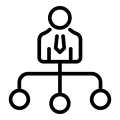 Obraz premium Finance pictogram icon. Outline finance pictogram vector icon for web design isolated on white background