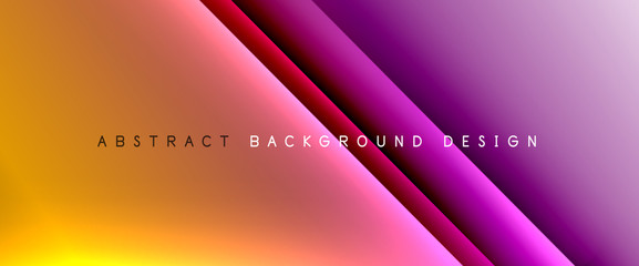 Trendy simple fluid color gradient abstract background with dynamic straight shadow line effect. Vector Illustration For Wallpaper, Banner, Background, Card, Book Illustration, landing page