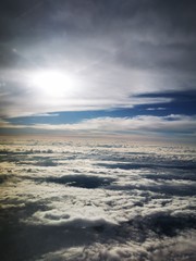 Fototapeta premium Volando sobre Queretaro